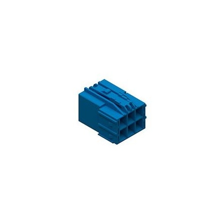 Molex Cp 4.5 Plug Hsg -6Ckt Blue 2069972601